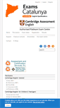 Mobile Screenshot of exams-catalunya.com